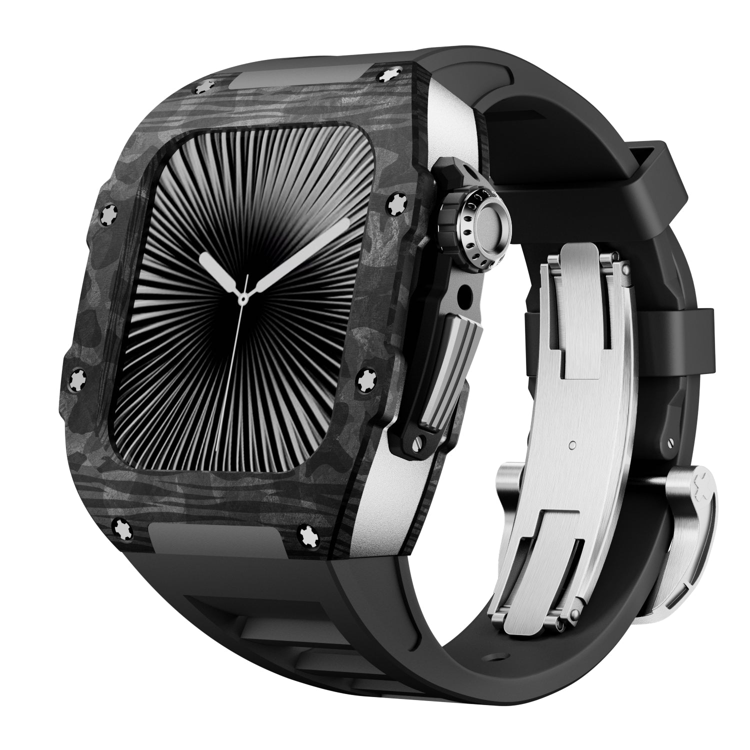 MC 1800 Apple Watch Case - Silver 46mm