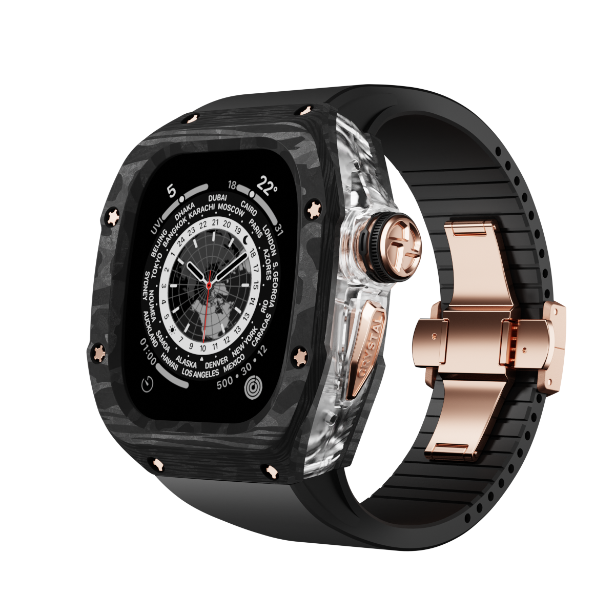 MC 1202 Apple Watch Case - Rose Gold 45/44mm