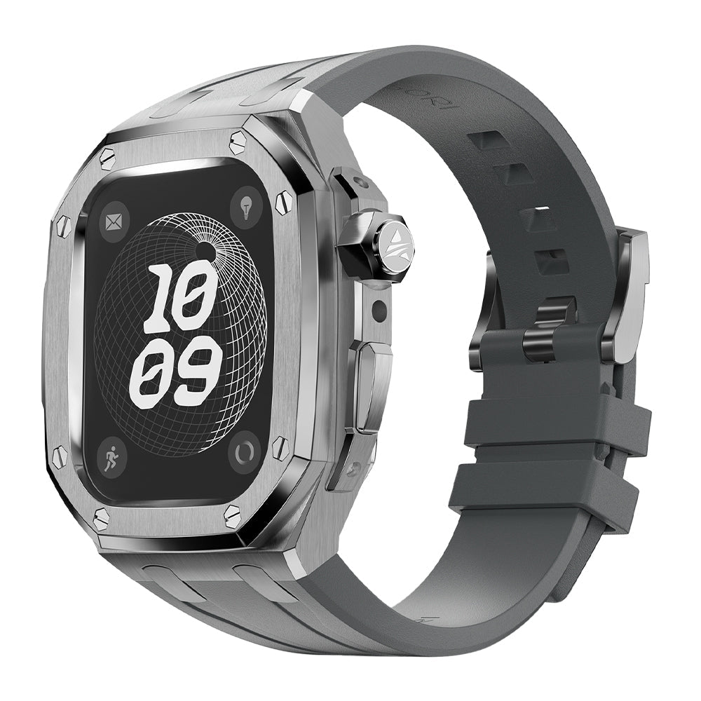 MC 1304 Apple Watch Case - Full Silver 49/45mm