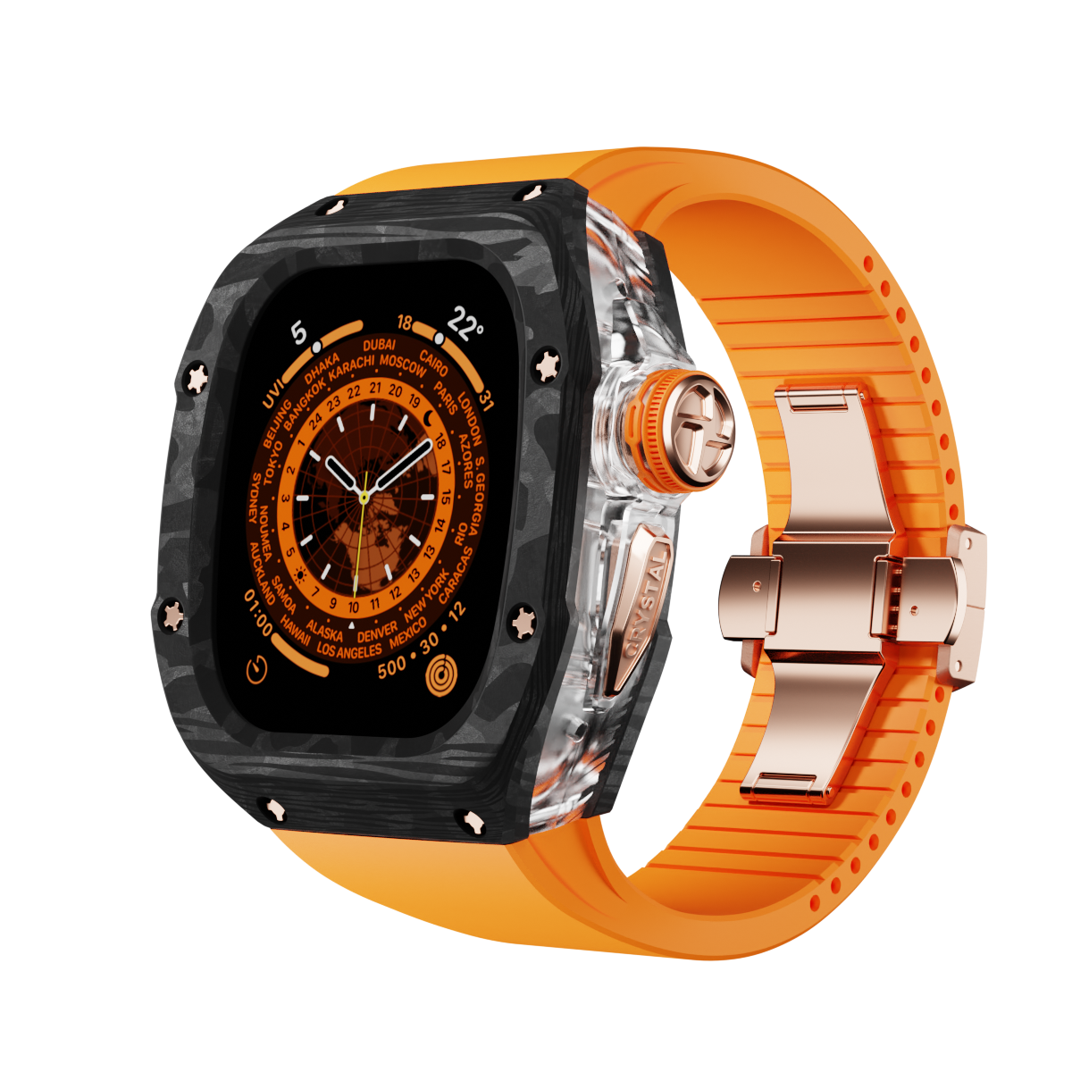 MC 1202 Apple Watch Case - Rose Gold 45/44mm