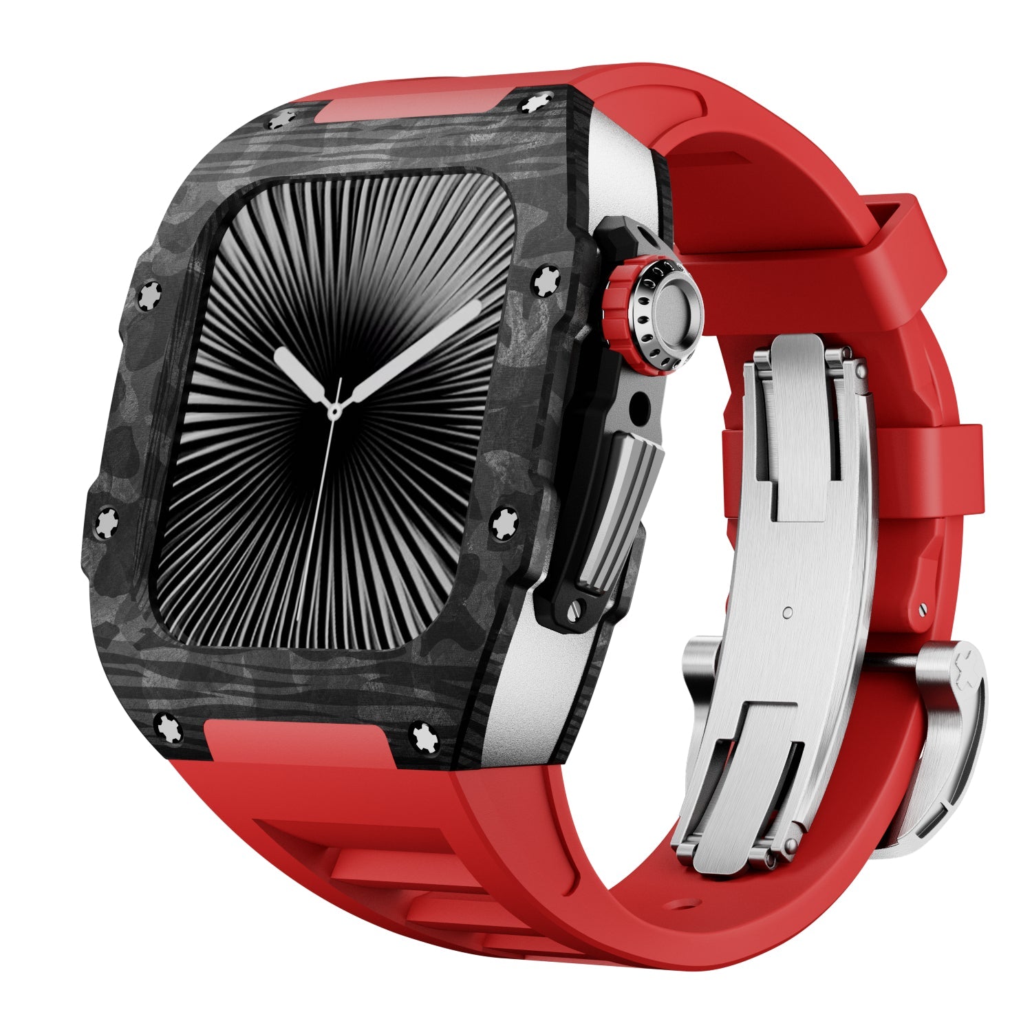 MC 1800 Apple Watch Case - Silver 46mm