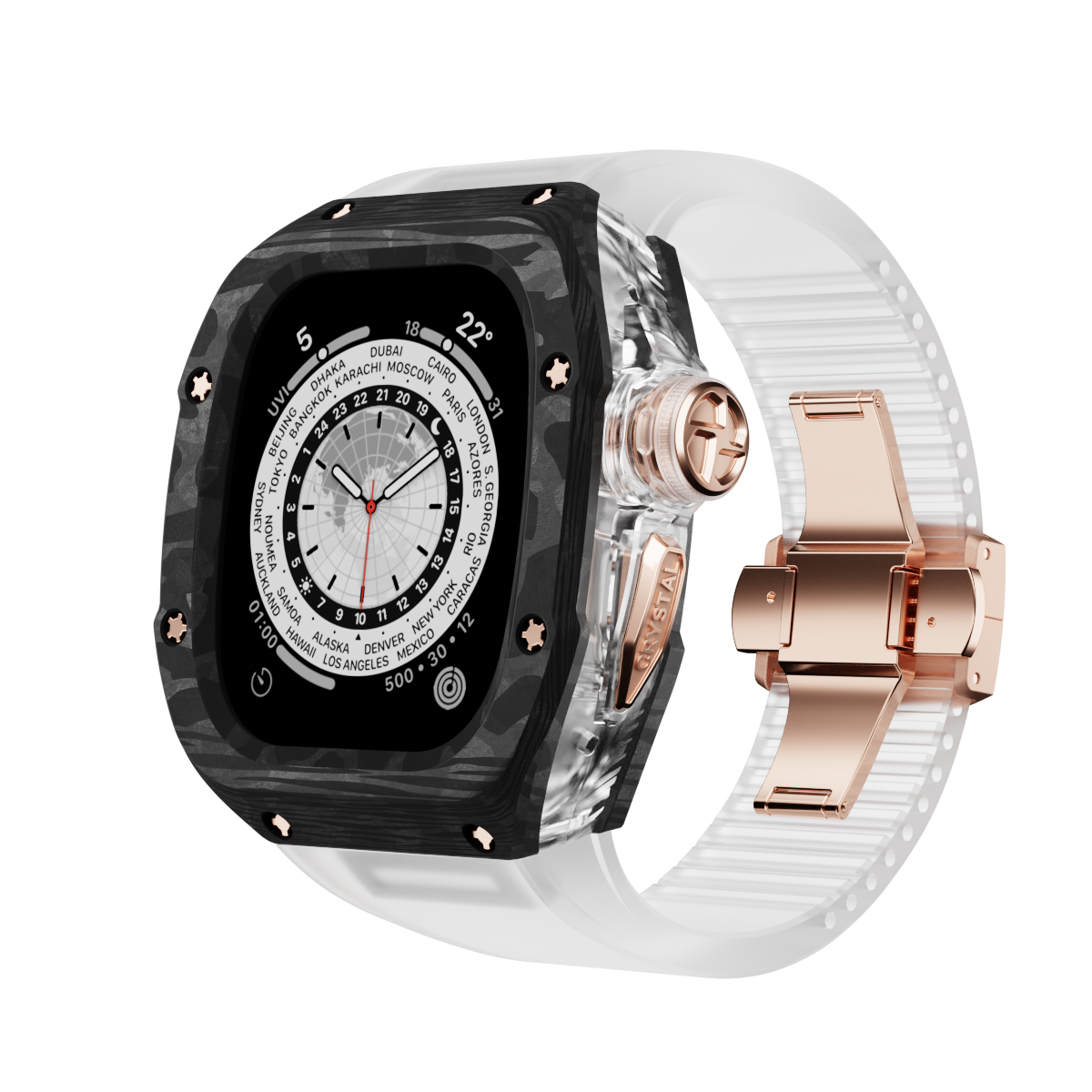 MC 1202 Apple Watch Case - Rose Gold 45/44mm