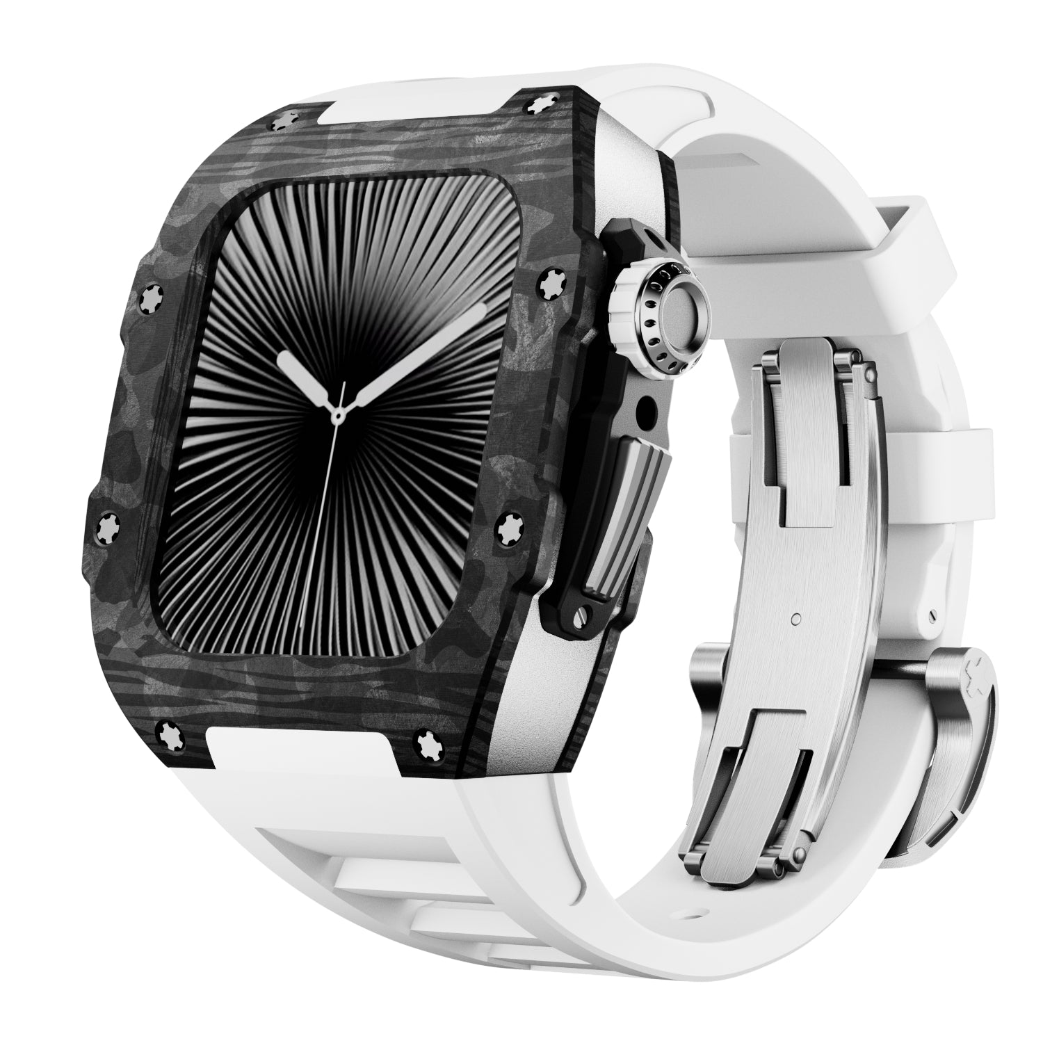 MC 1800 Apple Watch Case - Silver 46mm