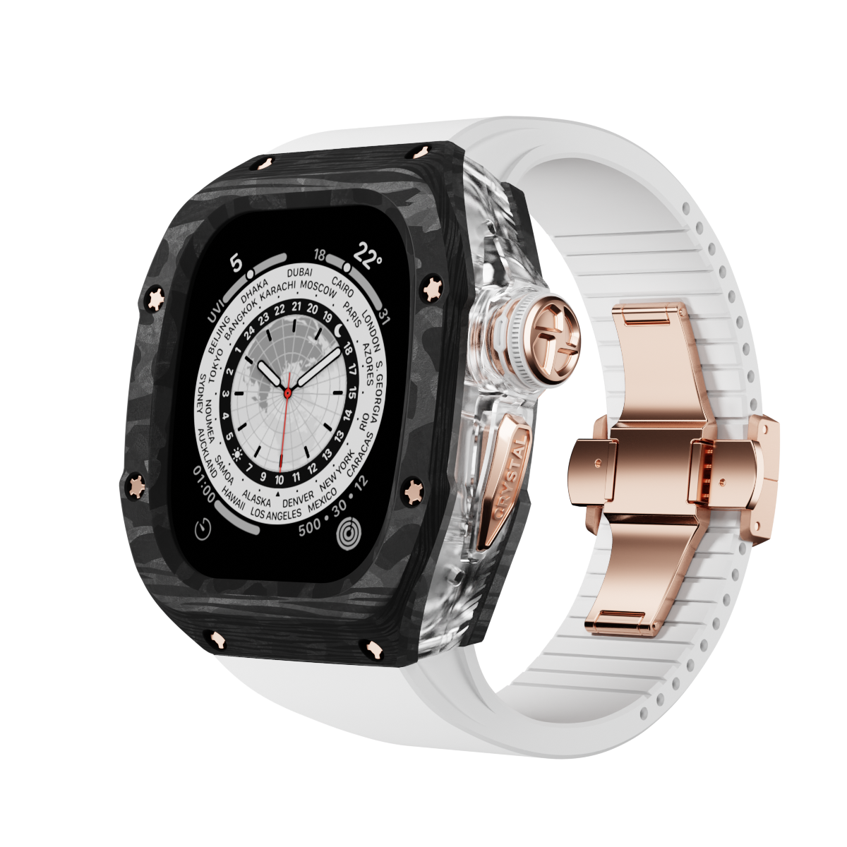 MC 1202 Apple Watch Case - Rose Gold 45/44mm